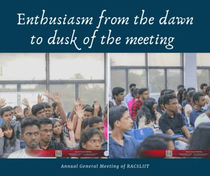 Annual General Meeting of RACSLIIT