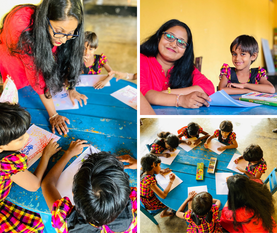 Blue Beach Plain Collage Facebook Post