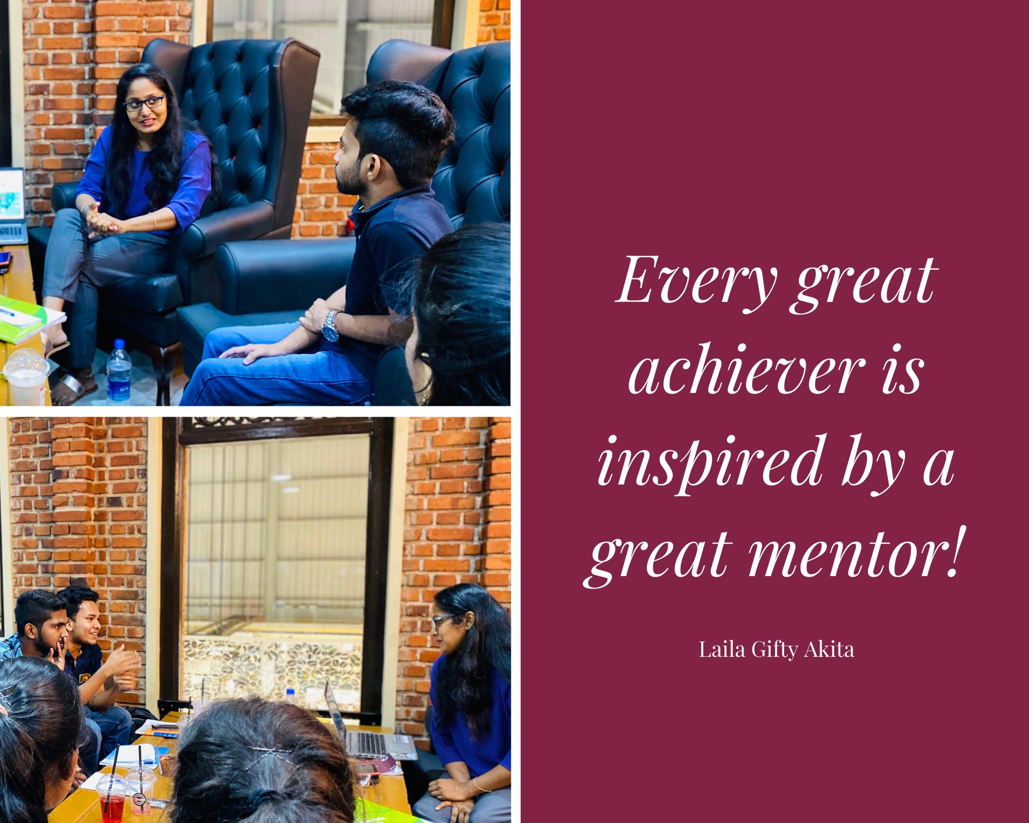 Maroon and Brown Look of the Day Photo Collage