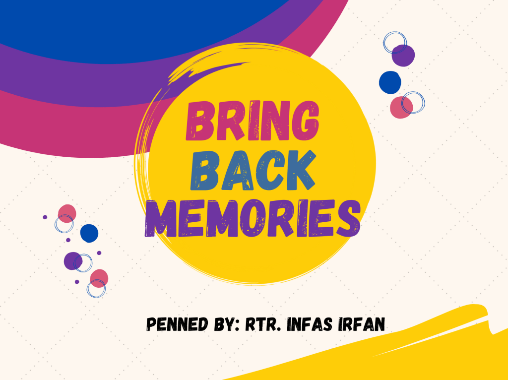 Memories bring back&nbsp;memories…