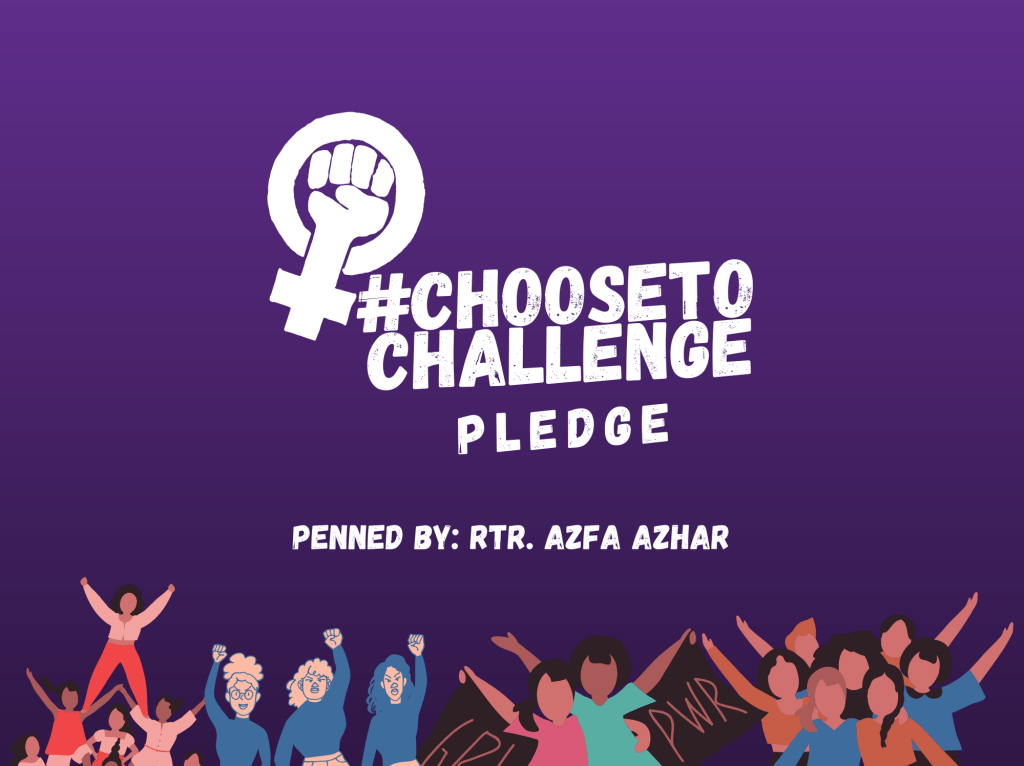 #ChooseToChallenge