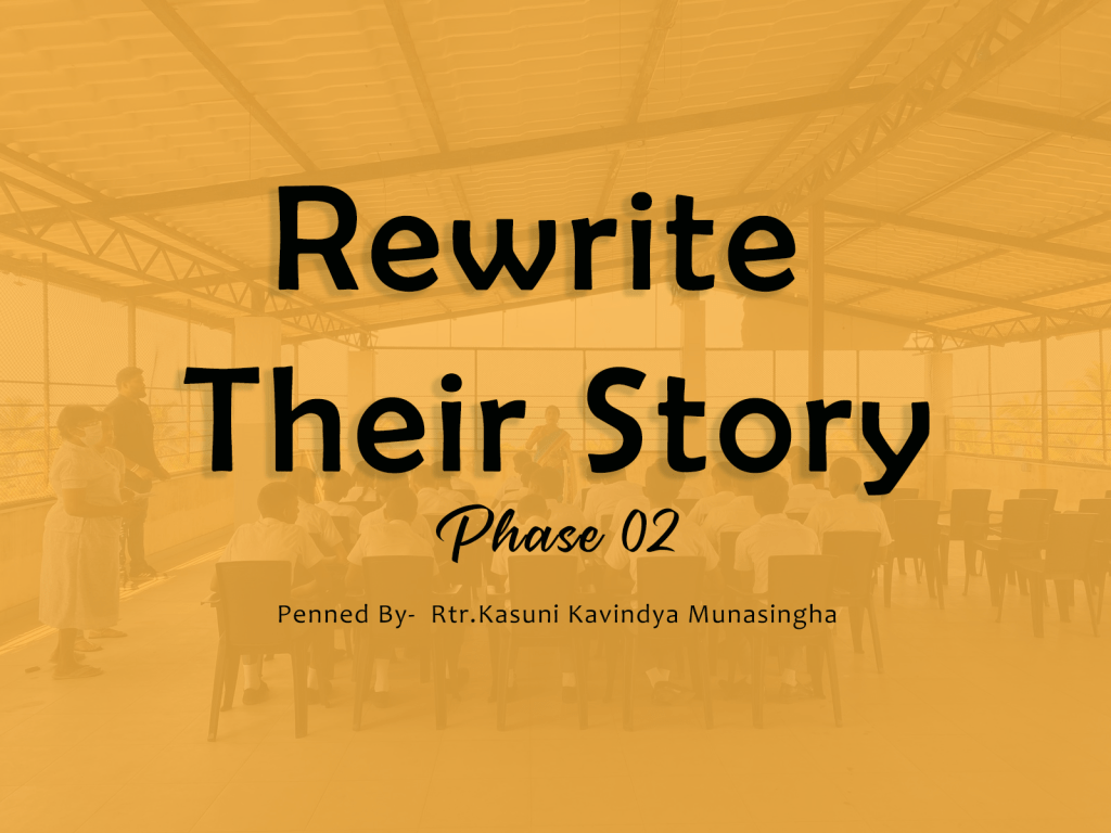 Rewrite their Story ~ Phase 02