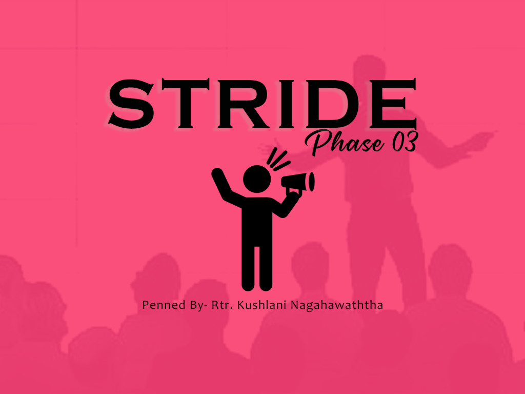 Stride ~ Phase 03