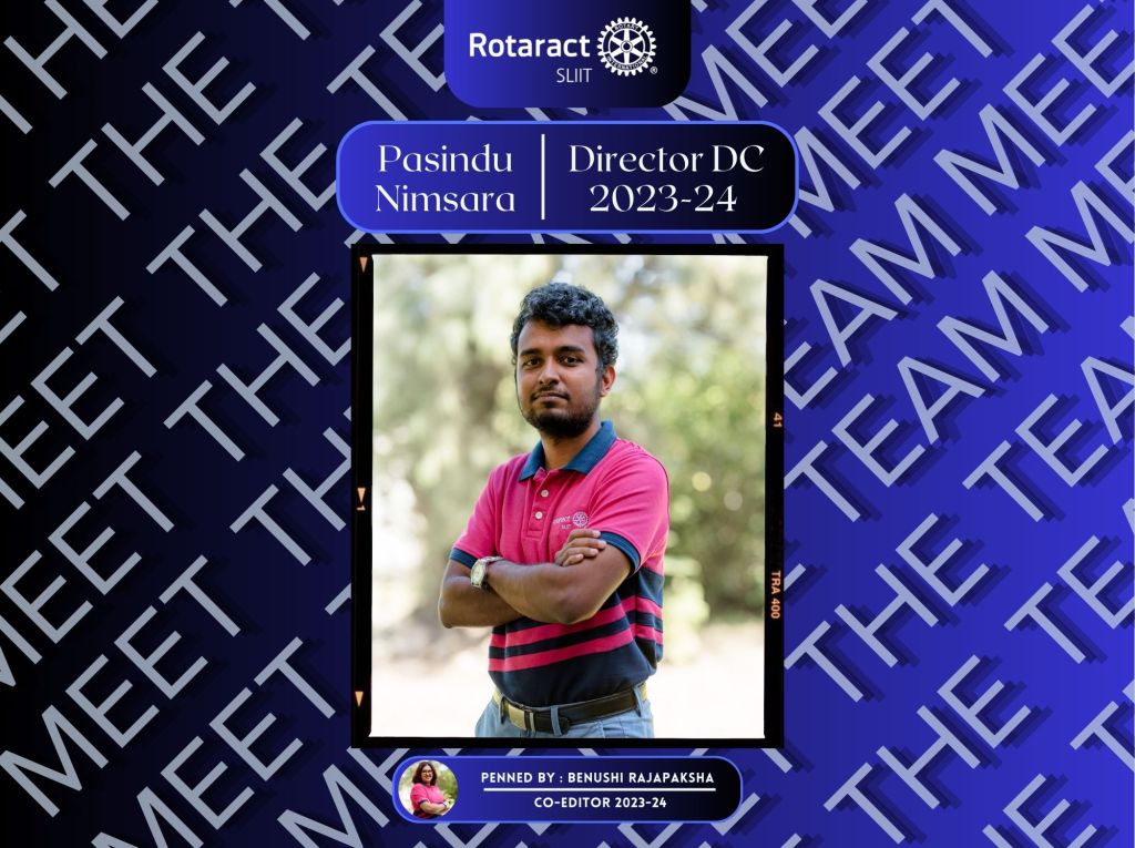 Meet The Team – Pasindu Nimsara