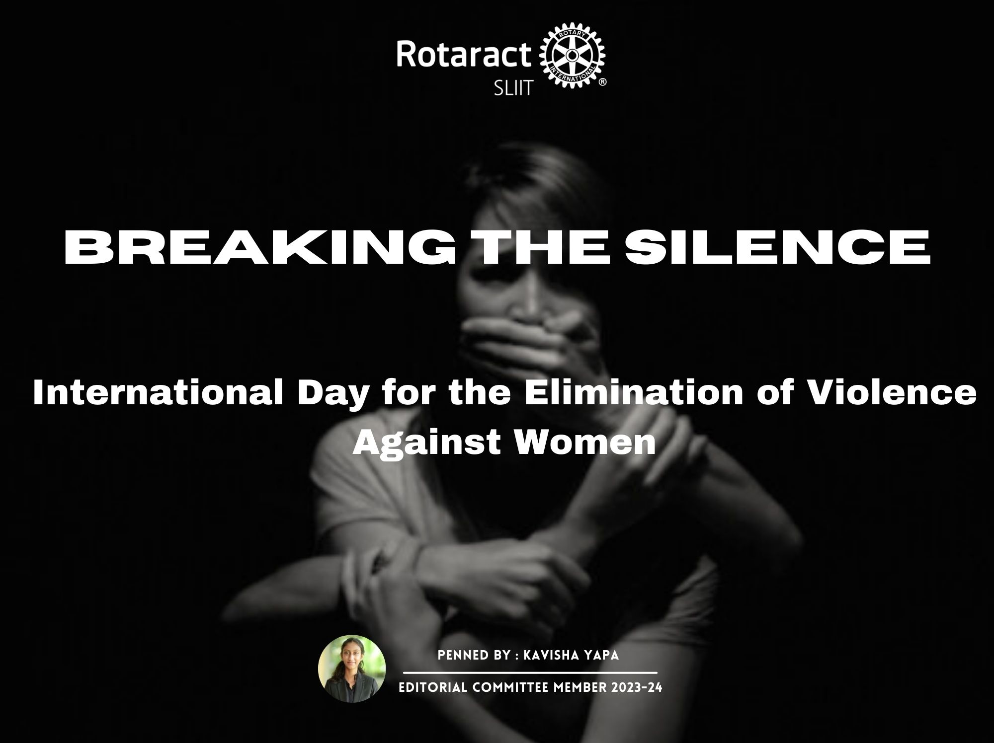 Breaking the Silence: International Day for the Elimination of Violence ...