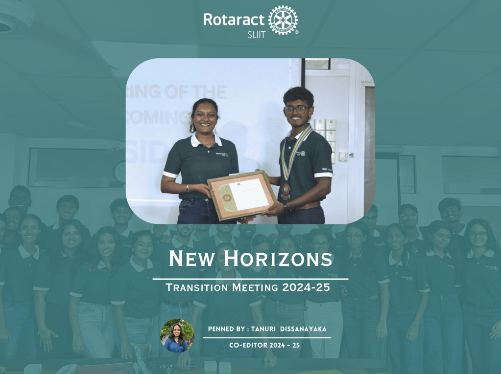 New Horizons: Transition Meeting 2024-25