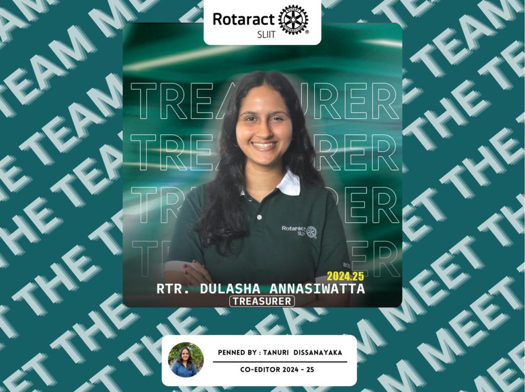 Meet the Team ~ Rtr. Dulasha&nbsp;Annasiwatta