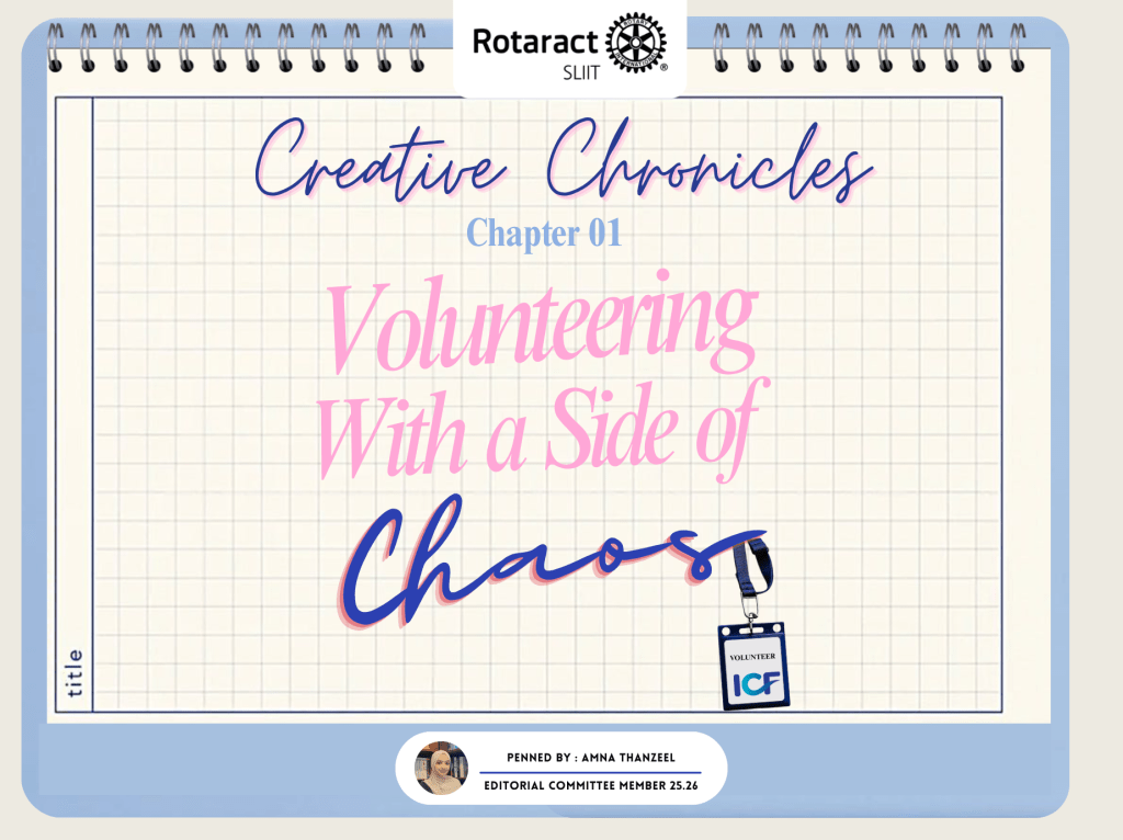 CREATIVE CHRONICLES – CHAPTER: 01