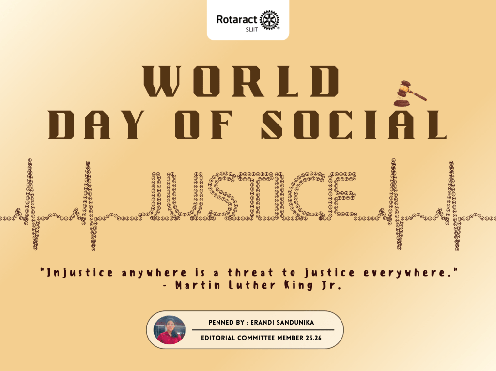 World Day Of Social Justice&nbsp;2025