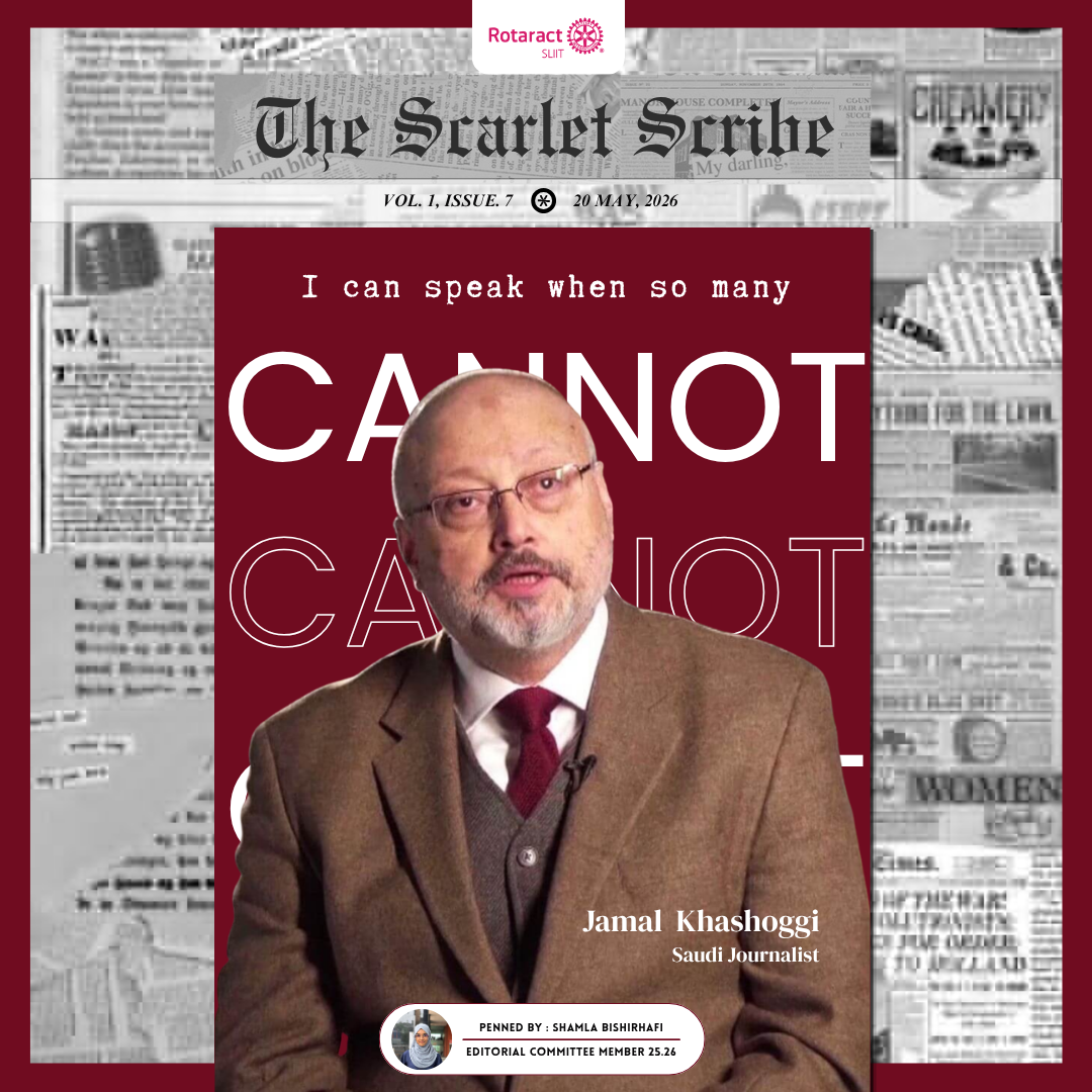 The Scarlet Scribe: Jamal Khashoggi