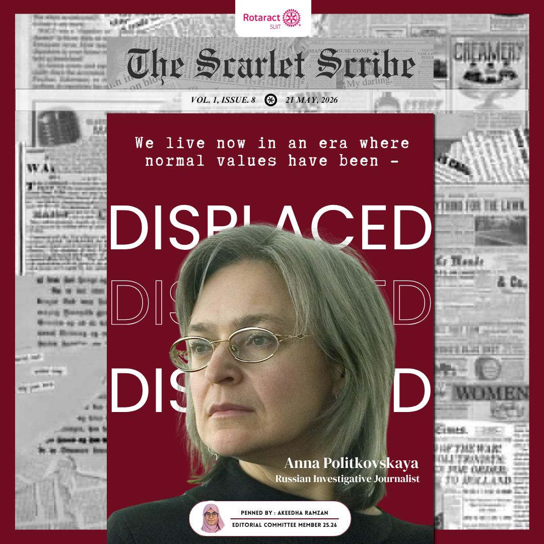 The Scarlet Scribe: Anna&nbsp;Politkovskaya