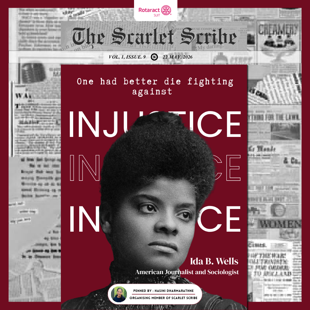 The Scarlet Scribe: Ida B. Wells