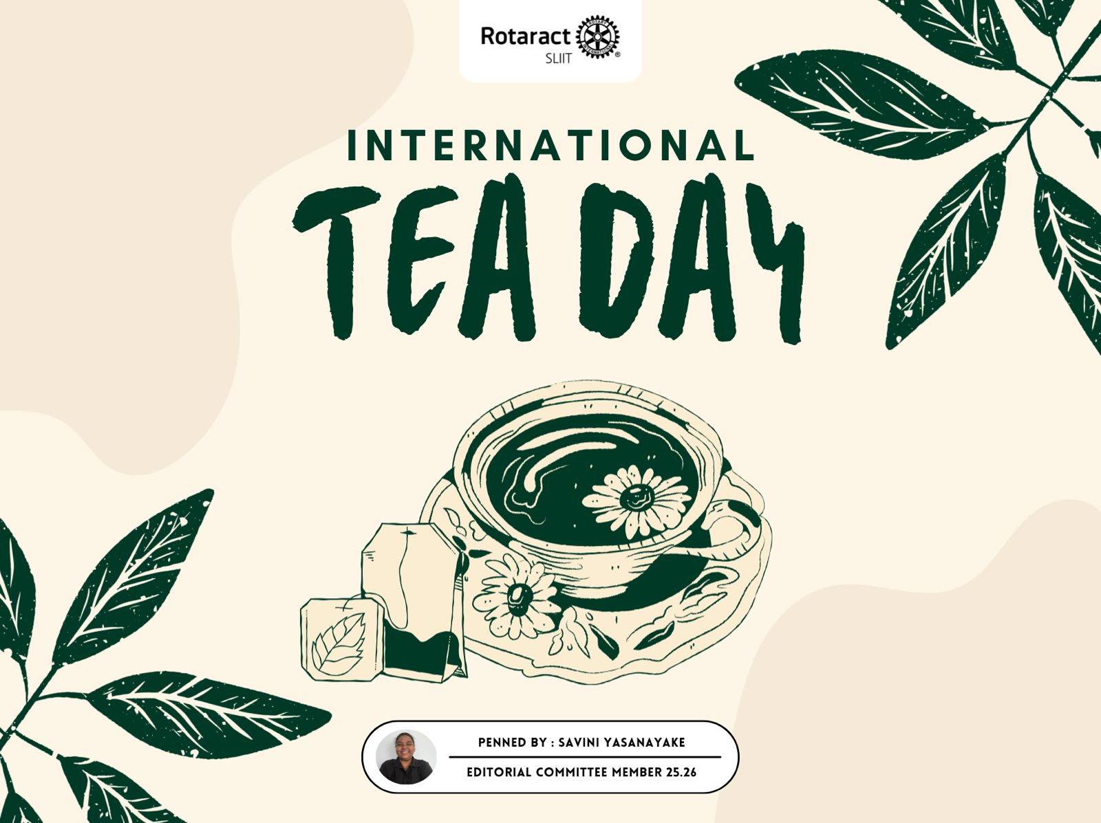 International Tea Day: Steep, Sip,&nbsp;Celebrate