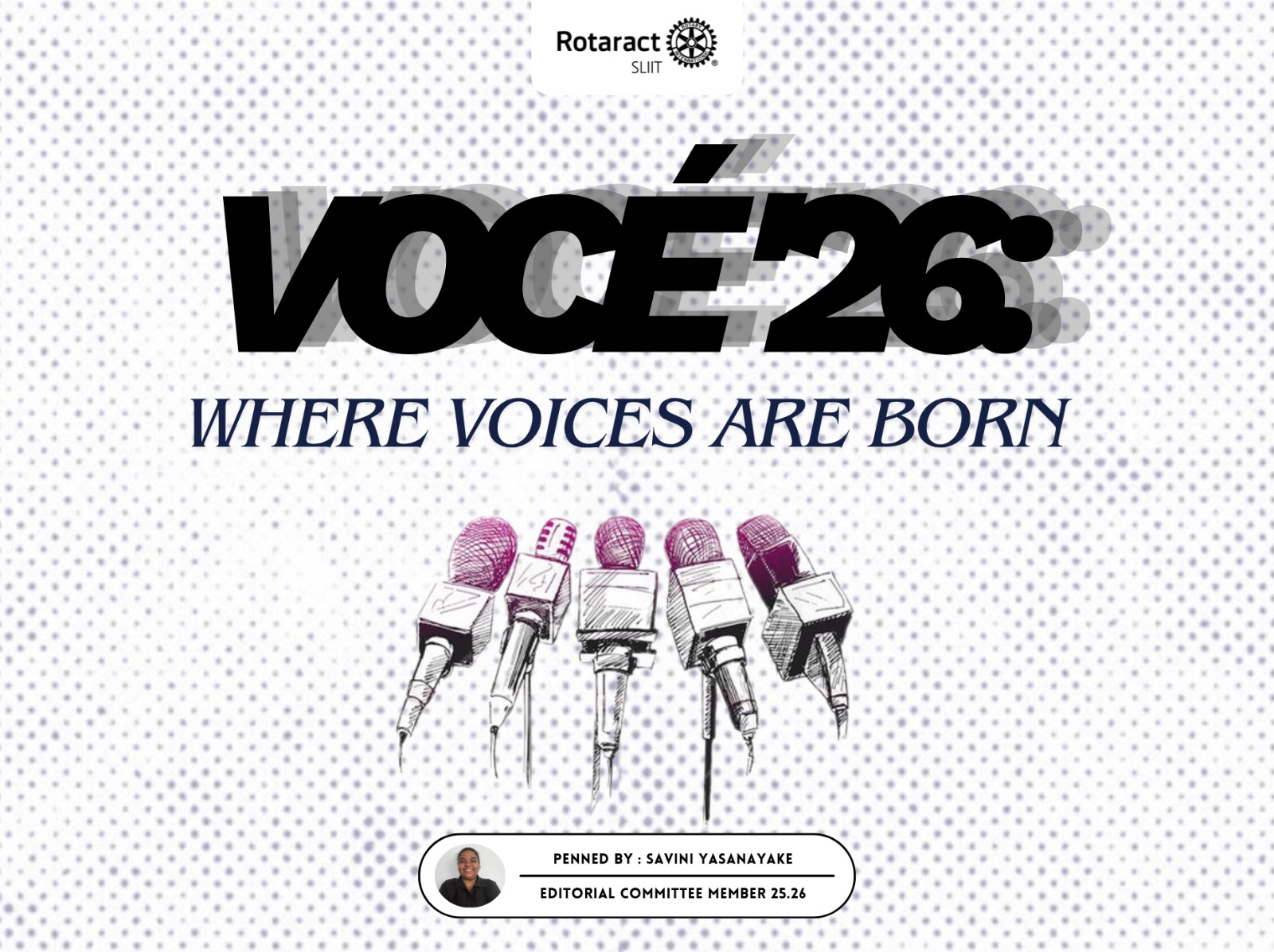 VOCÉ 26 – Where Voices Are&nbsp;Born