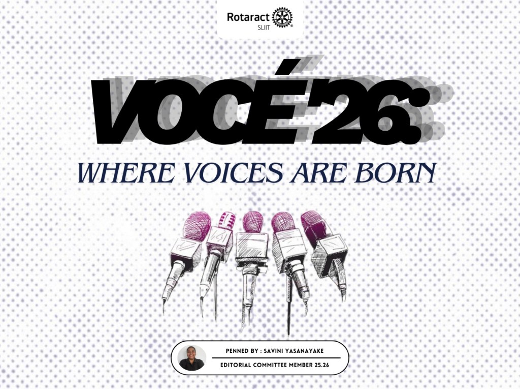VOCÉ 26 – Where Voices Are&nbsp;Born